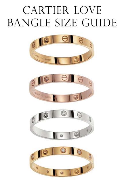 gold cartier love bangle replica|cartier love bangle size chart.